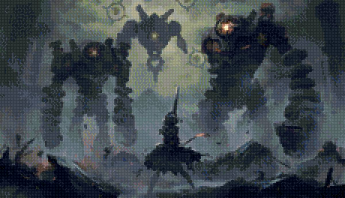 Ноэль, големы - геншин, genshin - предпросмотр