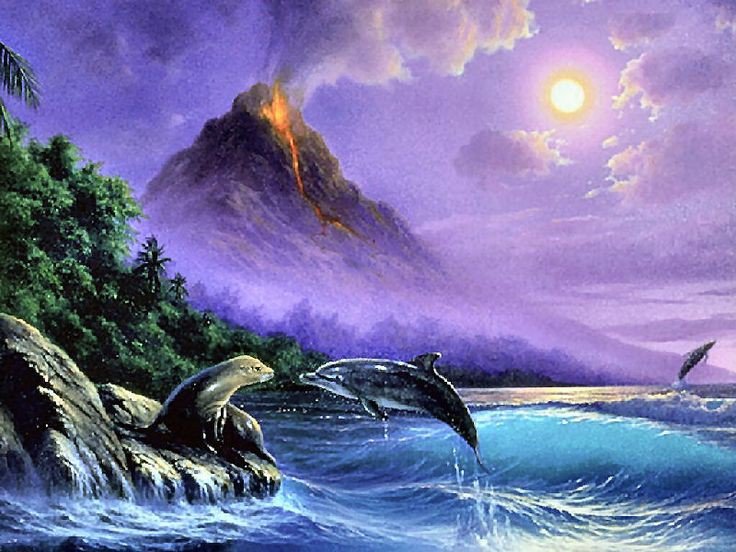 Море - море, рыбы, остров - оригинал