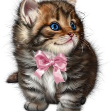 Схема вышивки «Кисуля»