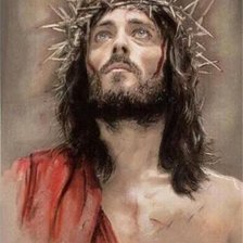 Оригинал схемы вышивки «Иисус Христос» (№2546363)