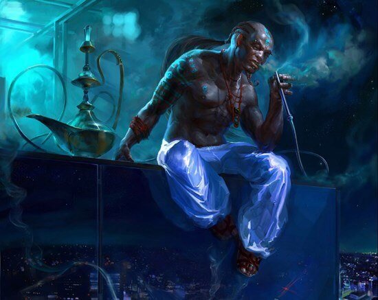 джин, фэнтези, пнк - оригинал