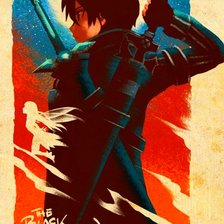 Схема вышивки «Kirito»