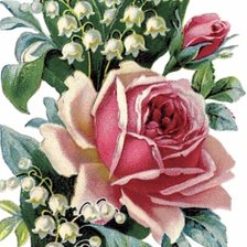 Схема вышивки «Цветы»