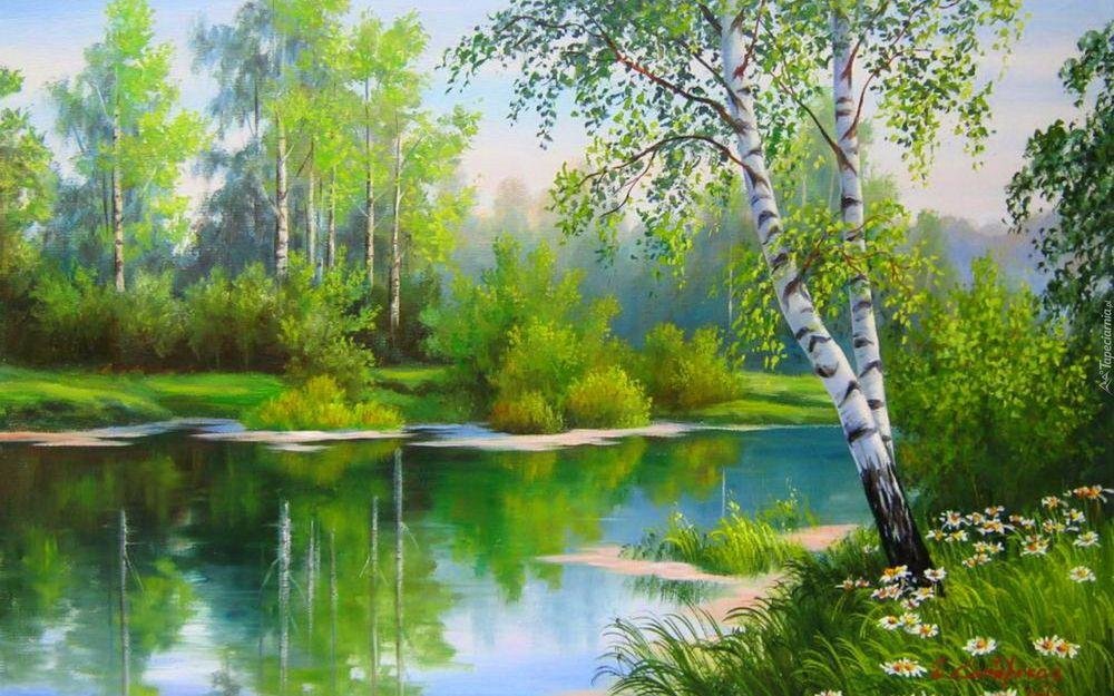 Елена Самарская. Пейзаж - елена самарская, пейзаж - оригинал