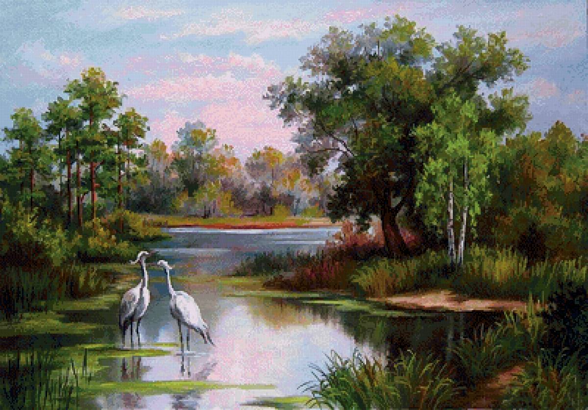 Елена Самарская. Пейзаж - пейзаж, елена самарская - предпросмотр