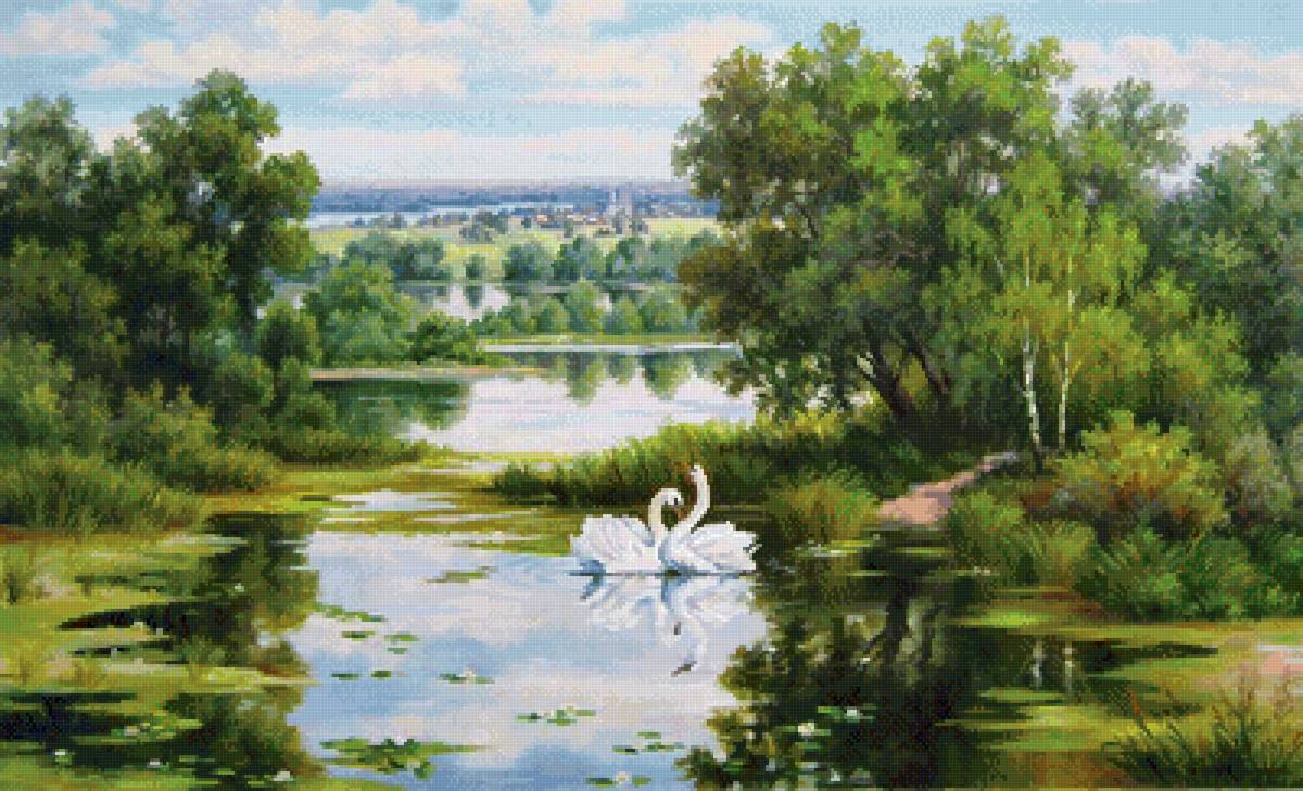 Елена Самарская. Пейзаж - пейзаж, елена самарская - предпросмотр