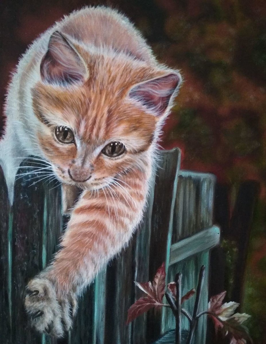 котя, акварель, пнк - оригинал