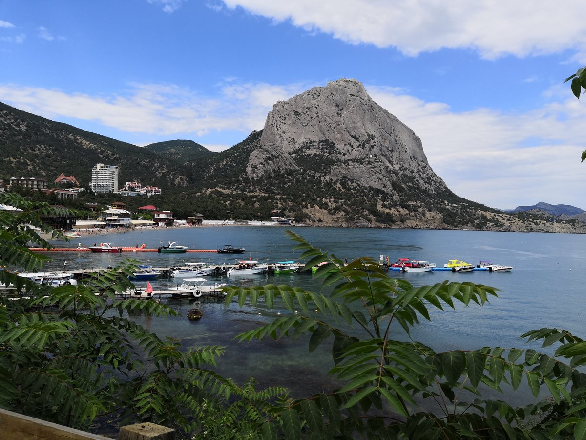 Судак в июне - крым, пейзаж, тропа голицина, судак, горы, новый свет, природа - оригинал