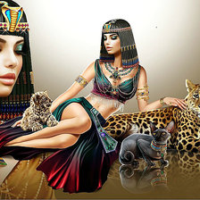 Схема вышивки «Клеопатра»