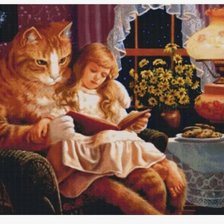 Схема вышивки «Вечерняя сказка»