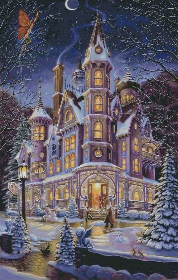 зимний особняк - оригинал