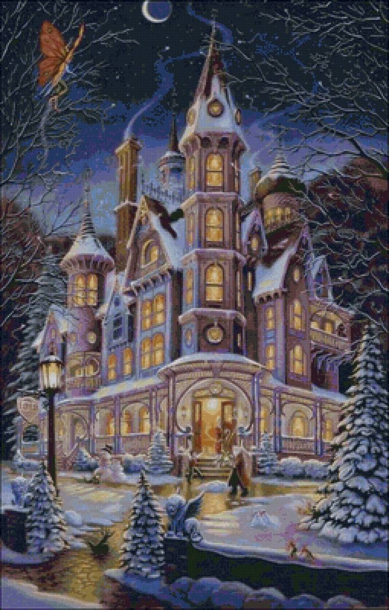 зимний особняк - предпросмотр