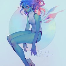 Схема вышивки «Фея»