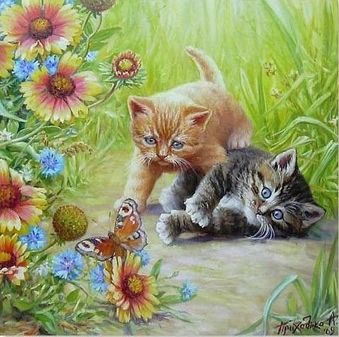 Охотники - коты - оригинал