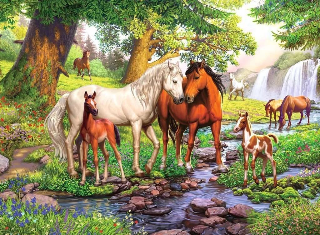 №2554832 - животные, природа, кони - оригинал