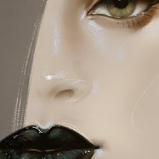 Схема вышивки «Девушка»