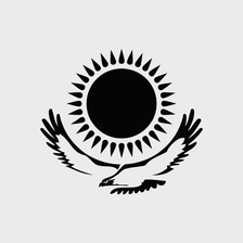 Казахский флаг