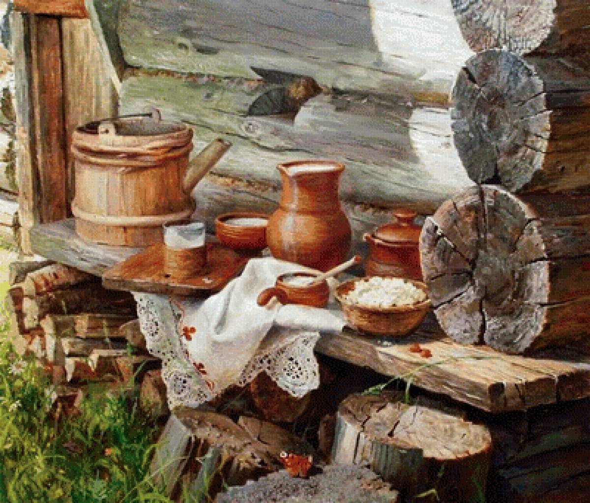 Натюрморт - бжезовский, кувшин - предпросмотр