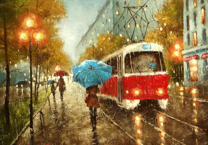 осень, трамвай, пнк - оригинал