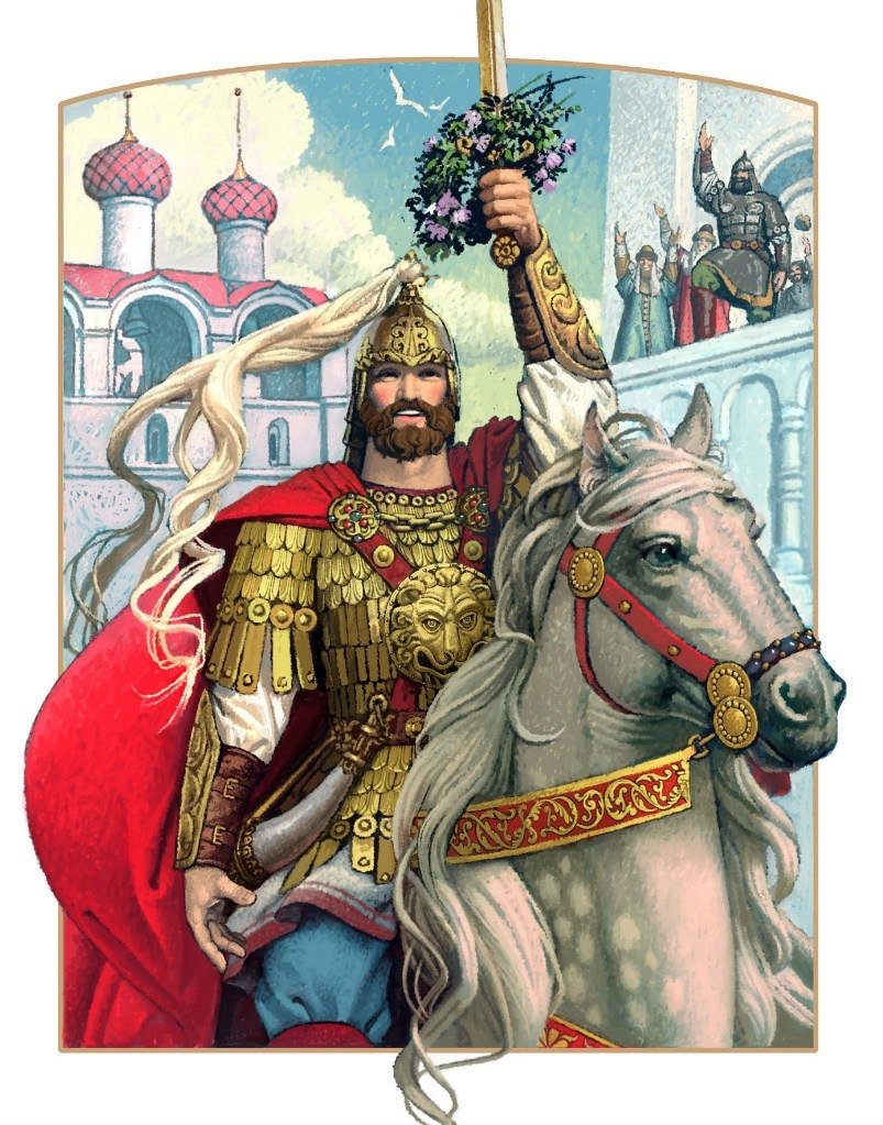 богатырь - сказка - оригинал