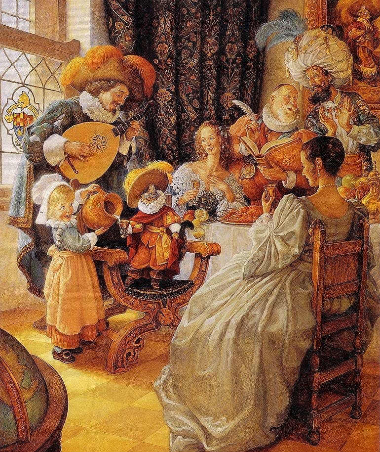 Кот в сапогах - кот в сапогах, сказка - оригинал