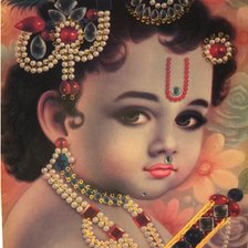 Схема вышивки «Гопал Кришна 1»