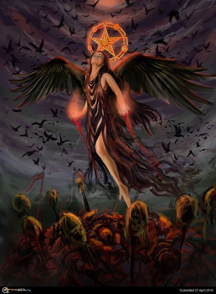 Морриган - кельтские боги, морриган, боги, кельты - оригинал