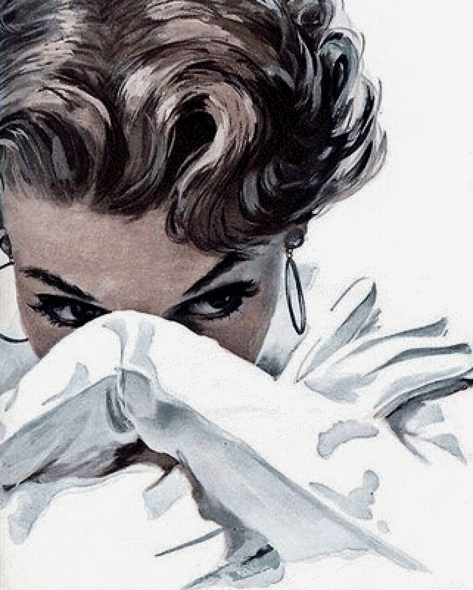 как быть? - картина, женщина - предпросмотр