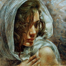 Схема вышивки «NIÑA»