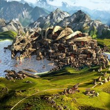 Схема вышивки «Сказочный дракон»