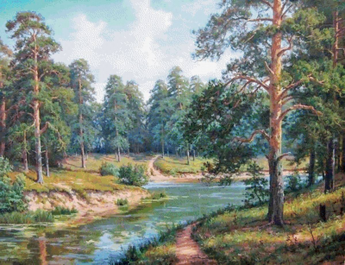 Виталий Потапов. Пейзаж - пейзаж, виталий потапов - предпросмотр