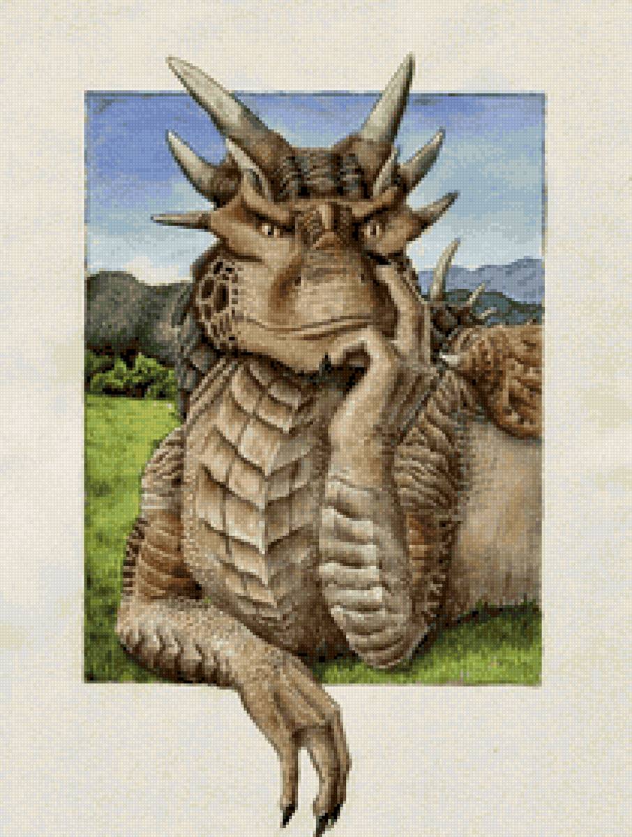 Драко из х\ф "Сердце Дракона" - приключение, кино, дракон, фильмы, фентези, сердце - предпросмотр