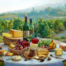 Схема вышивки «Натюрморт 2. Бжезовский В.»