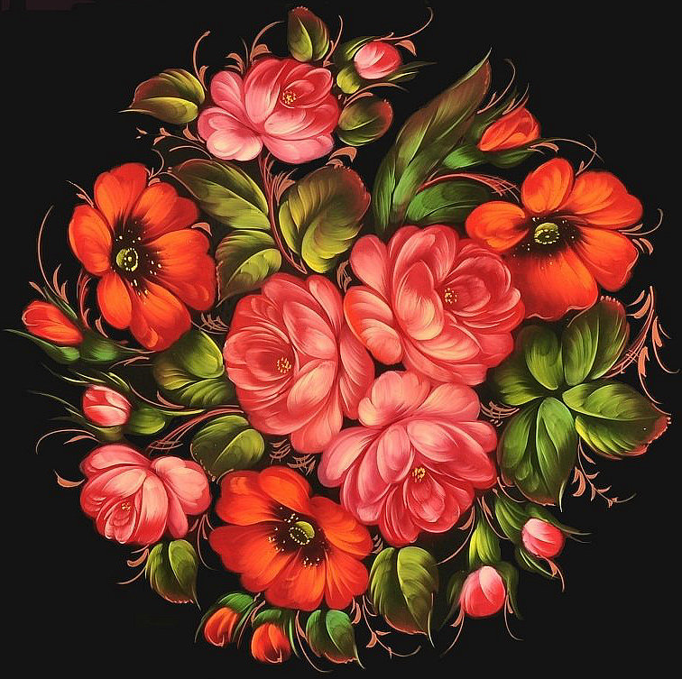 №2563261 - подушка, цветы - оригинал