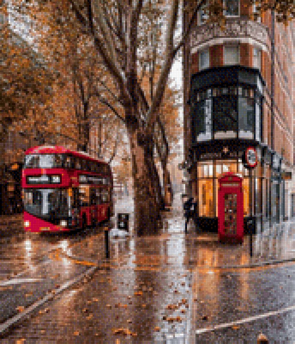 Осенний Лондон - лондон. осень. грод - предпросмотр