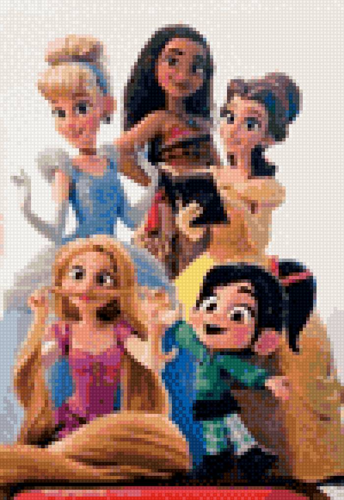 сказки Disney - принцессы - предпросмотр