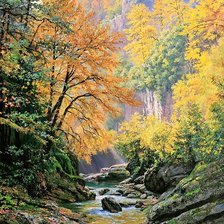 Схема вышивки «Андрей Ятченко. Пейзаж.»