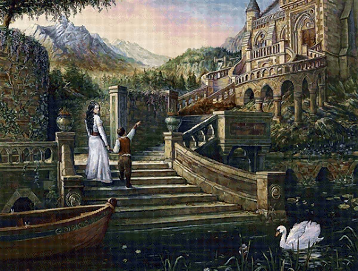 №2564490 - пейзаж, замок - предпросмотр