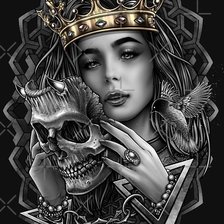 Схема вышивки «ESPOSA DE KOSHCHAI»