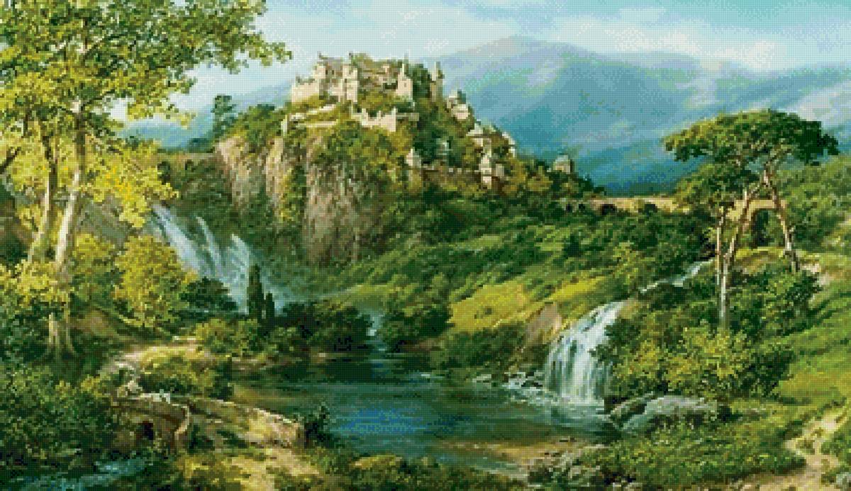 №2564980 - замок, пейзаж - предпросмотр