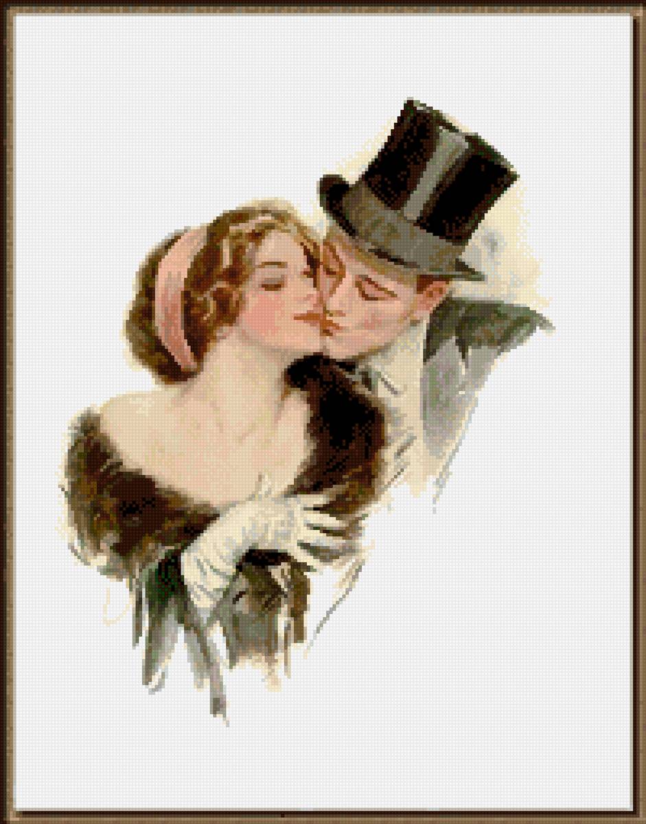 Поцелуй - люди - предпросмотр