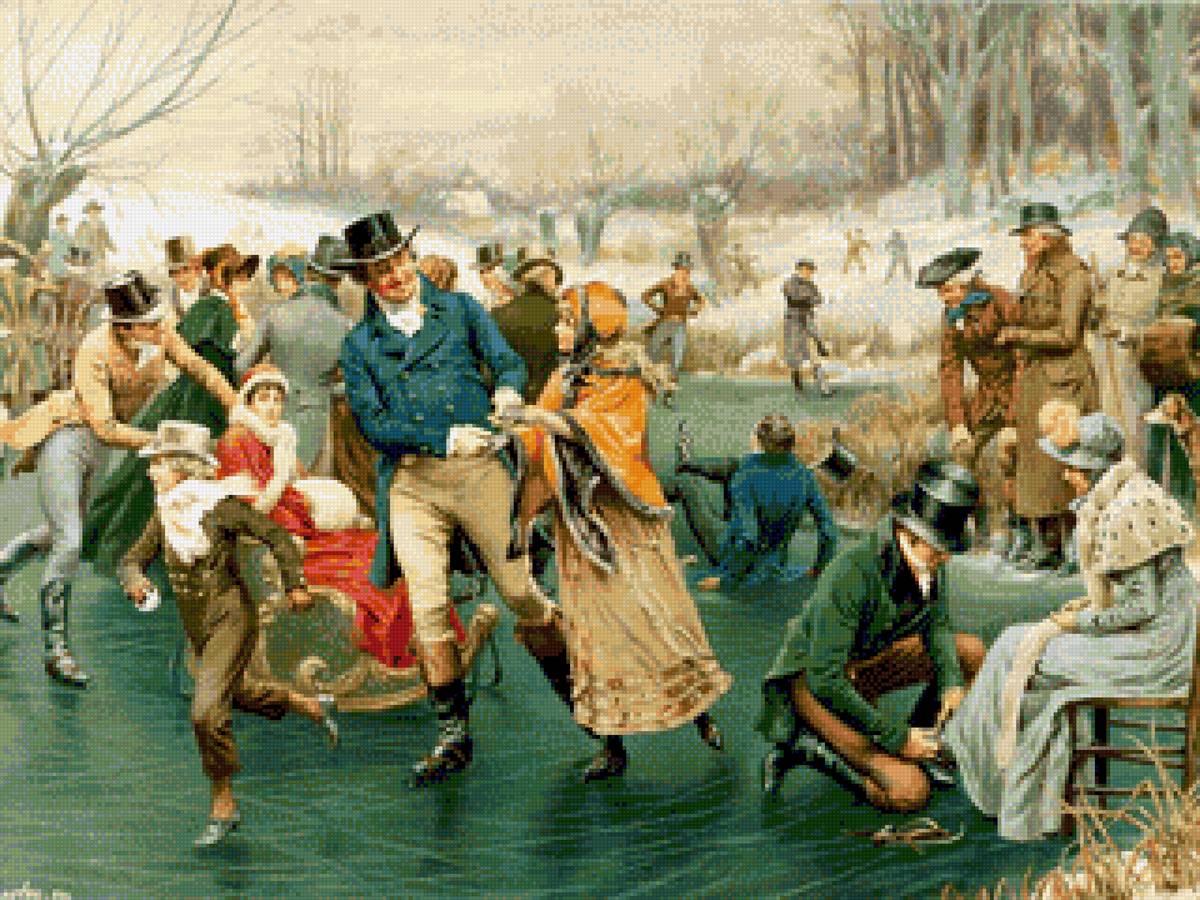 Distractie pe gheata, Alexandrov - patine - предпросмотр