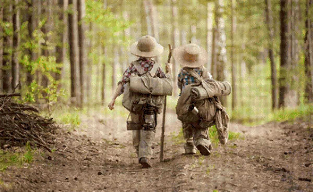 Юные туристы расширенная схема - #туризм - предпросмотр