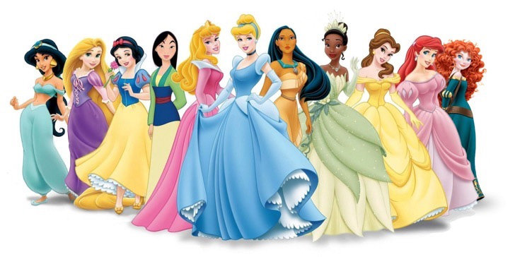 Disney - princesas disney - оригинал