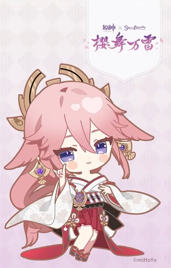 Лисица - genshin impact - оригинал