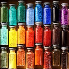 Схема вышивки «пузырьки с радужным песком»