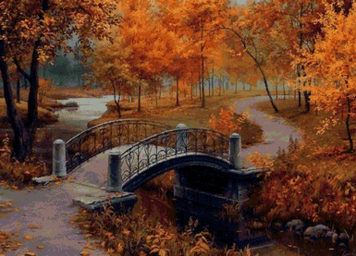 осенний парк - предпросмотр