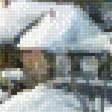 Предпросмотр схемы вышивки «Сергей Хананин. Зимний пейзаж.» (№2570989)