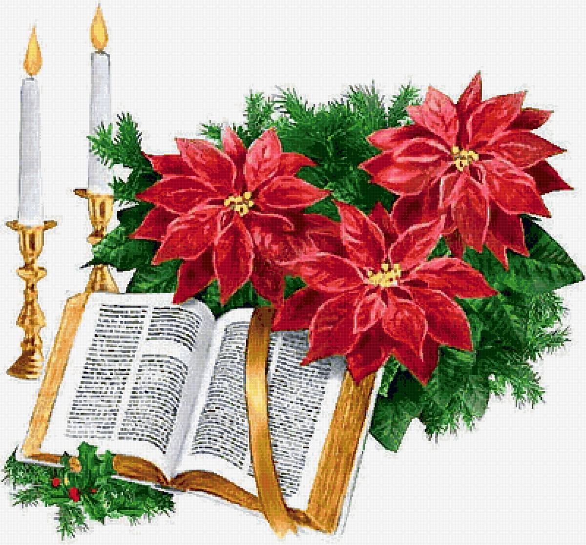 №2571116 - книга, свечи, натюрморт - предпросмотр