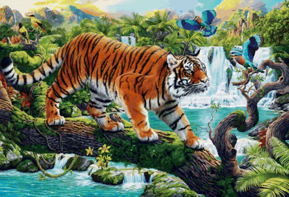 №2571714 - природа, тигр, животные - предпросмотр